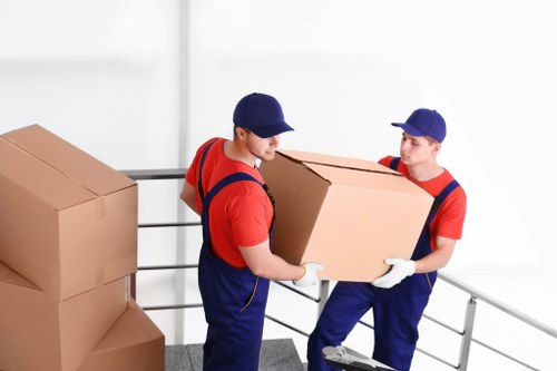 Office removals team planning a Liverpool workplace relocation