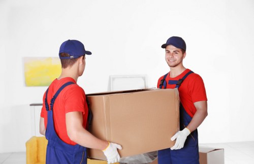 Safe handling of packed items during a Liverpool move