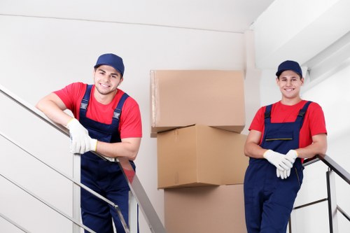 Moving van service helping with a Liverpool home relocation