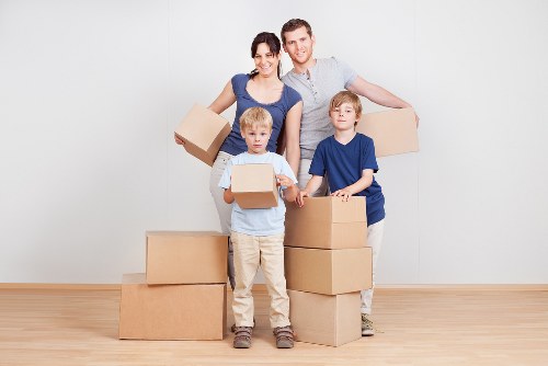 Packing and preparation for a Liverpool moving truck