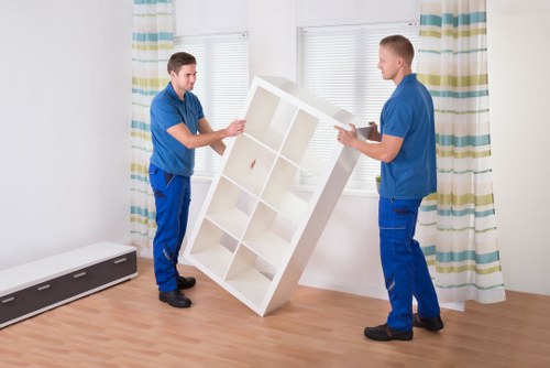 Service team reviewing a removals complaint with care