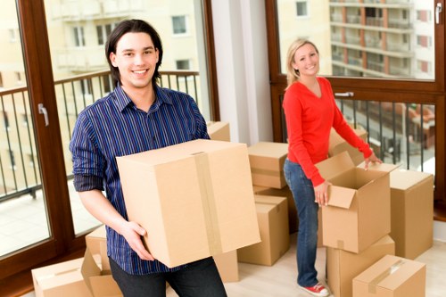 Professional removals van service for flats and houses in Liverpool